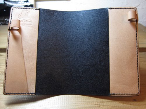 他の写真3: GROK LEATHER/NEW NOTE BOOK COVER S PLAIN BLACK 