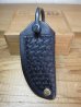 画像1: GROK LEATHER/KEY COVER BASKET BLACKxBLACK (1)