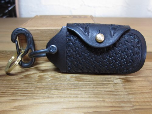 他の写真3: GROK LEATHER/KEY COVER ELECT BASKET BLACKxBLACK