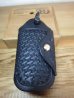 画像1: GROK LEATHER/KEY COVER ELECT BASKET BLACKxBLACK (1)