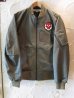 画像1: INTERFACE/RED SKULL COTTON MA-1 JKT  OLIVE (1)