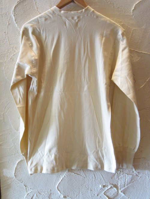 他の写真1: SURPLUS/US TYPE HENLEY NECK L/S T  NATURAL