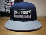 Feel FORCE/ONE&ONLY SNAPBACK  NAVYxGRAY