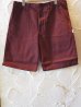 画像1: (SALE 35%OFF) INTERFACE/SATAN HAND CHINO SHORTS　BURGUNDY (1)