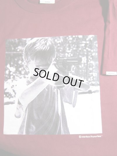 画像3: INTERFACExFeelFORCE/CHILD S/S TEE  BURGUNDY