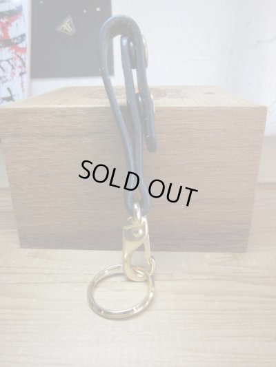 画像2: AKER/LEATHER SNAP KEY HOLDER BRASS