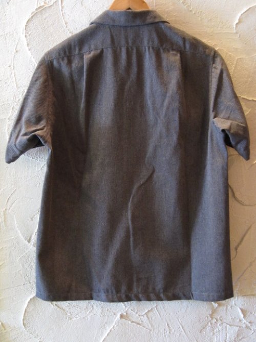 他の写真1: BELAFONTE/LINEN COTTON TWILL RAGTIME OPEN SH  BLK