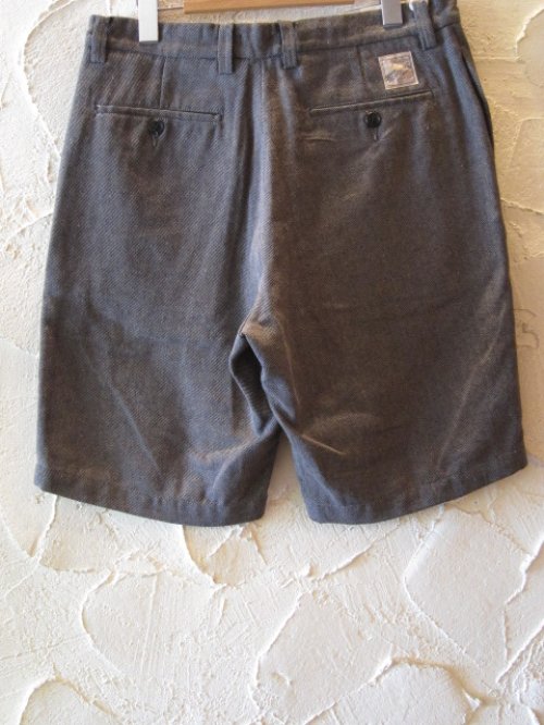 他の写真1: BELAFONTE/LINEN COTTON TWILL RAGTIME SHORTS  BLK