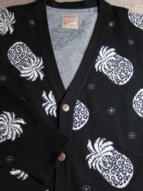 他の写真2: BELAFONTE/HAWAIIAN KNIT CARDIGAN  BLACK