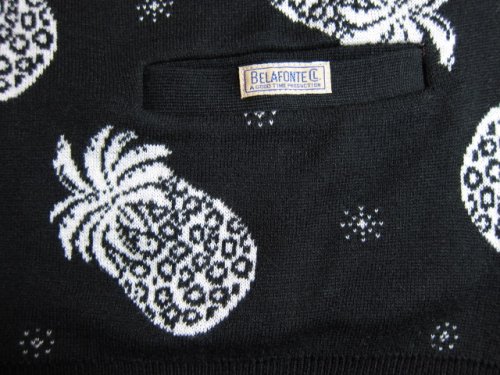 他の写真3: BELAFONTE/HAWAIIAN KNIT CARDIGAN  BLACK