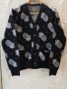 画像2: BELAFONTE/HAWAIIAN KNIT CARDIGAN  BLACK (2)