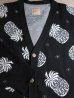 画像3: BELAFONTE/HAWAIIAN KNIT CARDIGAN  BLACK (3)