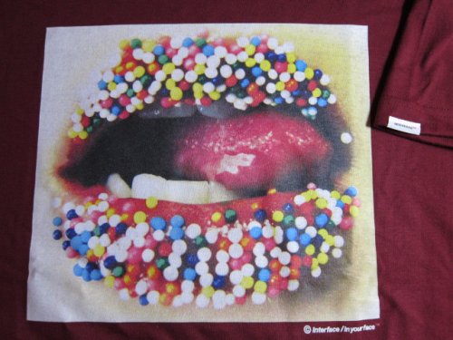 他の写真2: INTERFACExFeelFORCE/CANDY S/S TEE  BURGUNDY