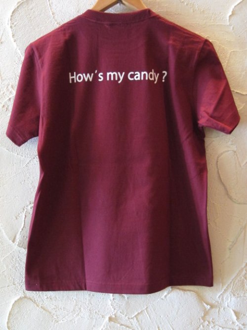 他の写真1: INTERFACExFeelFORCE/CANDY S/S TEE  BURGUNDY