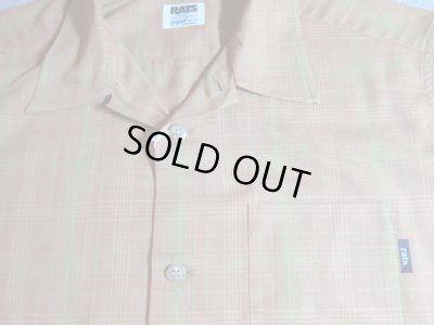 画像3: RATS/T/C BROWN CHECK SH L/S  BROWN