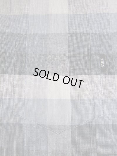 画像4: RATS/PANAMA CHECK SH L/S  GRAY