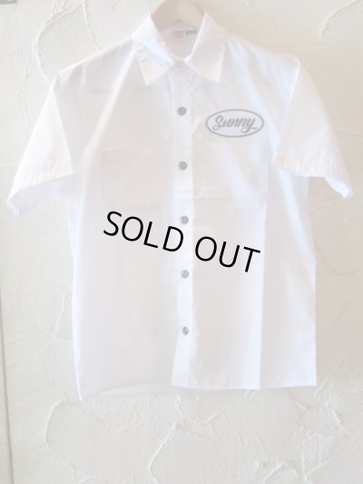 画像1: (SALE 40%OFF) SUNNY C SIDER/WORK SHIRTS  WHITE