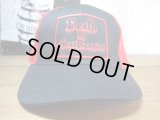 COREFIGHTER/DEATH BY HB PATCH MESH CAP  BLKxRED