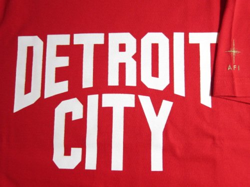 他の写真2: ☆SALE 50%OFF☆ AFI/DETROIT CITY PRINT T  RED