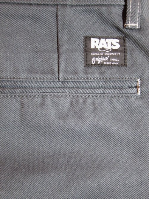 他の写真3: RATS/FRISCO TWILL PANTS S/S  CHARCOAL