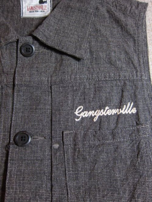 他の写真3: GANGSTERVILLE(ギャングスタービル)/BAT MC VEST  BLACK