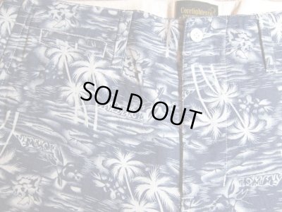 画像3: (DEAD STOCK)COREFIGHTER/HAWAIIAN CRAMPONES SHORTS  INDIGO NVY