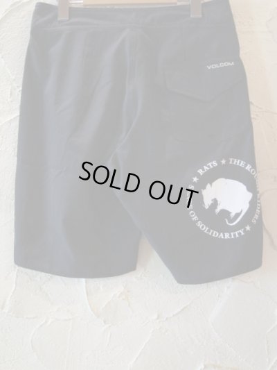 画像1: RATS/VOLCOM SURF SHORTS  BLACK