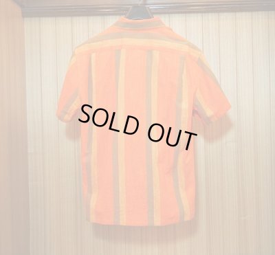 画像2: RATS/PANAMA STRIPE SHIRTS  ORANGE