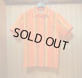 RATS/PANAMA STRIPE SHIRTS  ORANGE