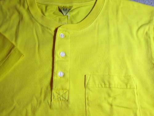 他の写真2: (SALE 50%OFF) JOEY/PIGMENT HENLEY POCKET T  YELLOW