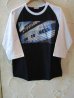 画像1:  INTERFACExFeelFORCE/GO TO HELL 3/4 RAGLAN T  BLACKxWHITE (1)