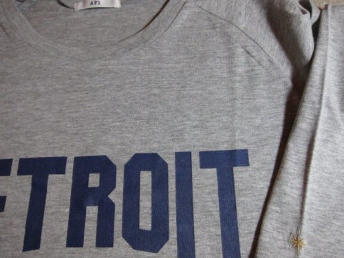 他の写真3: ☆SALE 50%OFF☆ AFI/DETROIT CITY PRINT 3/4 T LIGHT  GRAY