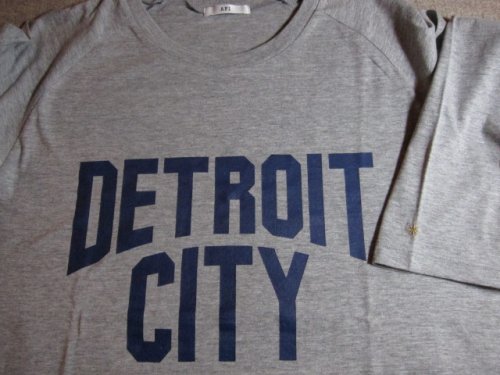 他の写真2: ☆SALE 50%OFF☆ AFI/DETROIT CITY PRINT 3/4 T LIGHT  GRAY