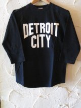 ☆SALE 50%OFF☆ AFI/DETROIT CITY PRINT 3/4 T BLACK