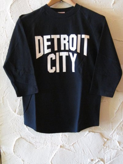 画像1: ☆SALE 50%OFF☆ AFI/DETROIT CITY PRINT 3/4 T BLACK