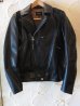 画像1: RATS/LEATHER RIDERS JKT  BLACK (1)