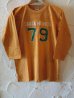 画像1: CHESWICK/3/4 LENGTH FOOTBALL T  ORANGE (1)