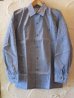 画像1: (DEAD STOCK) GLENN BERRY/70's CHAMBRAY SHIRTS BLUE  (1)