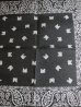 画像3: SPRINGS/80's DEAD STOCK BANDANA C  BLACK (3)