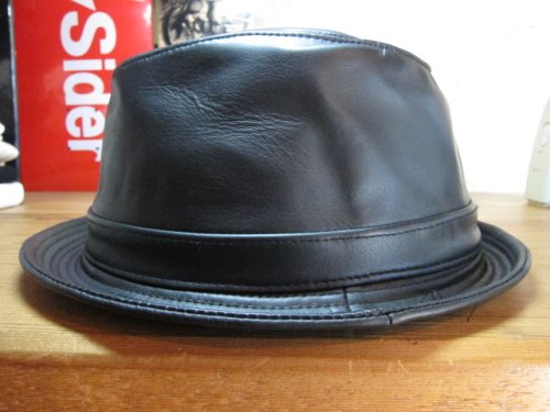 他の写真1: COREFIGHTER/LEATHER HAT  BLACK