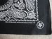 画像2: SPRINGS/80's DEAD STOCK BANDANA A  BLACK (2)