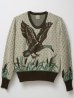 画像1: BELAFONTE/WILD DUCK SWEATER  BROWN (1)