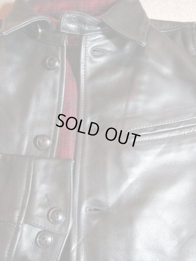 画像3: THE HIGHEST END/LEATHER CAR COAT  BLACK