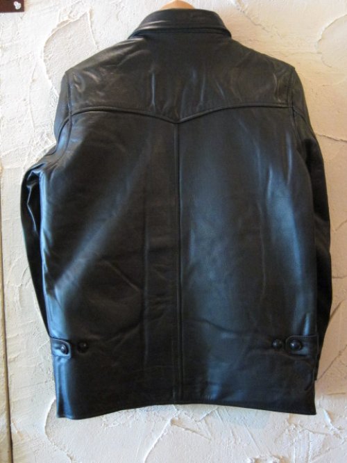 他の写真1: THE HIGHEST END/LEATHER CAR COAT  BLACK