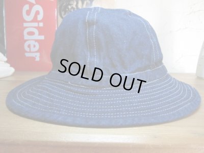 画像2: SURPLUS/US TYPE DENIM FATIGUE HAT  INDIGO