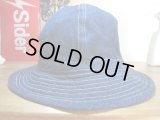 SURPLUS/US TYPE DENIM FATIGUE HAT  INDIGO