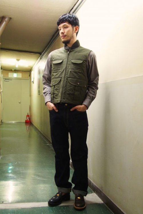 他の写真1: GROK LEATHER/HWB HUNTING VEST  BROWN