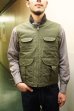 画像5: GROK LEATHER/HWB HUNTING VEST  BROWN (5)