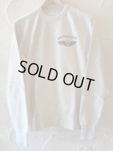 HOUSTON/PRINT CREW SWEAT A.F.F.A  OATMEAL