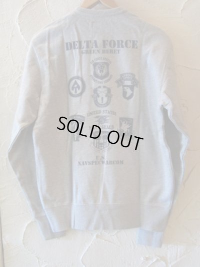 画像2: HOUSTON/PRINT CREW SWEAT USSOCOM  H.GRAYxNAVY